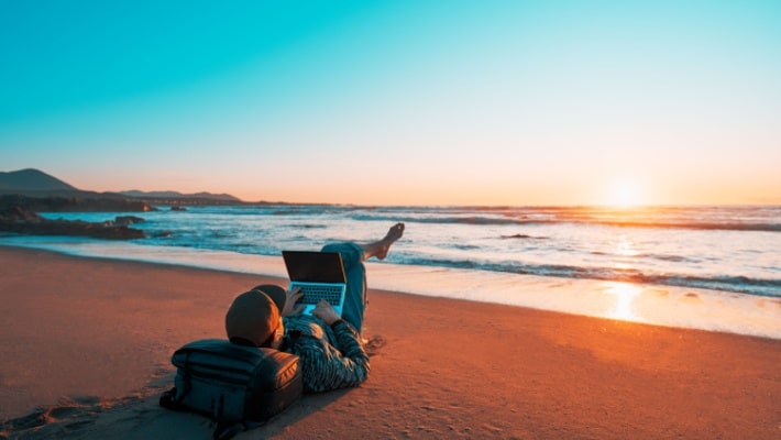 télétravail en voyage